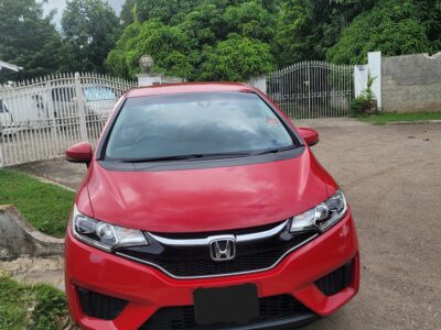 Red 2016 Honda Fit