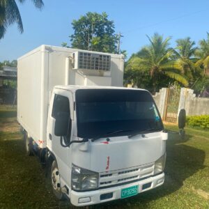 3 ton, 2010 Isuzu Elf with freezer