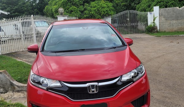 Red 2016 Honda Fit